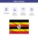 Uganda Flag