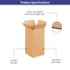 Tall Boxes - Brown