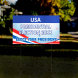 Political HIP Reflective Lawn Signs