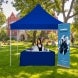 Portable Canopy Tent with Rollup Stand & Table Cover