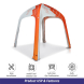 Custom Printed Inflatable Dome Tent - Design 3