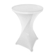 31.5'' Round Stretch Table Covers - White