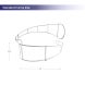 Skytube Double Wave Hanging Banner Standard Frame Size