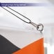 Skytube Rectangular Wave Hanging Banner Hanging Rope Fixing Method