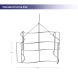 Skytube Rectangular Wave Hanging Banner Standard Frame Size