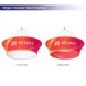 Skytube Tension Fabric Ring Shaped Hanging Banner Single or Double Sided Graphics