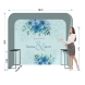 Square Arch Fabric Display