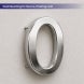 Stainless Steel Letters and Numbers Stud Mounting for Secure Floating Look