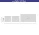 Straight Pillow Case Tension Fabric Backdrop