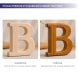 Teakwood Letters and Numbers Choose Polished or Unpolished to Match Your Style
