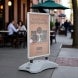 Wind Resistant Sidewalk Sign