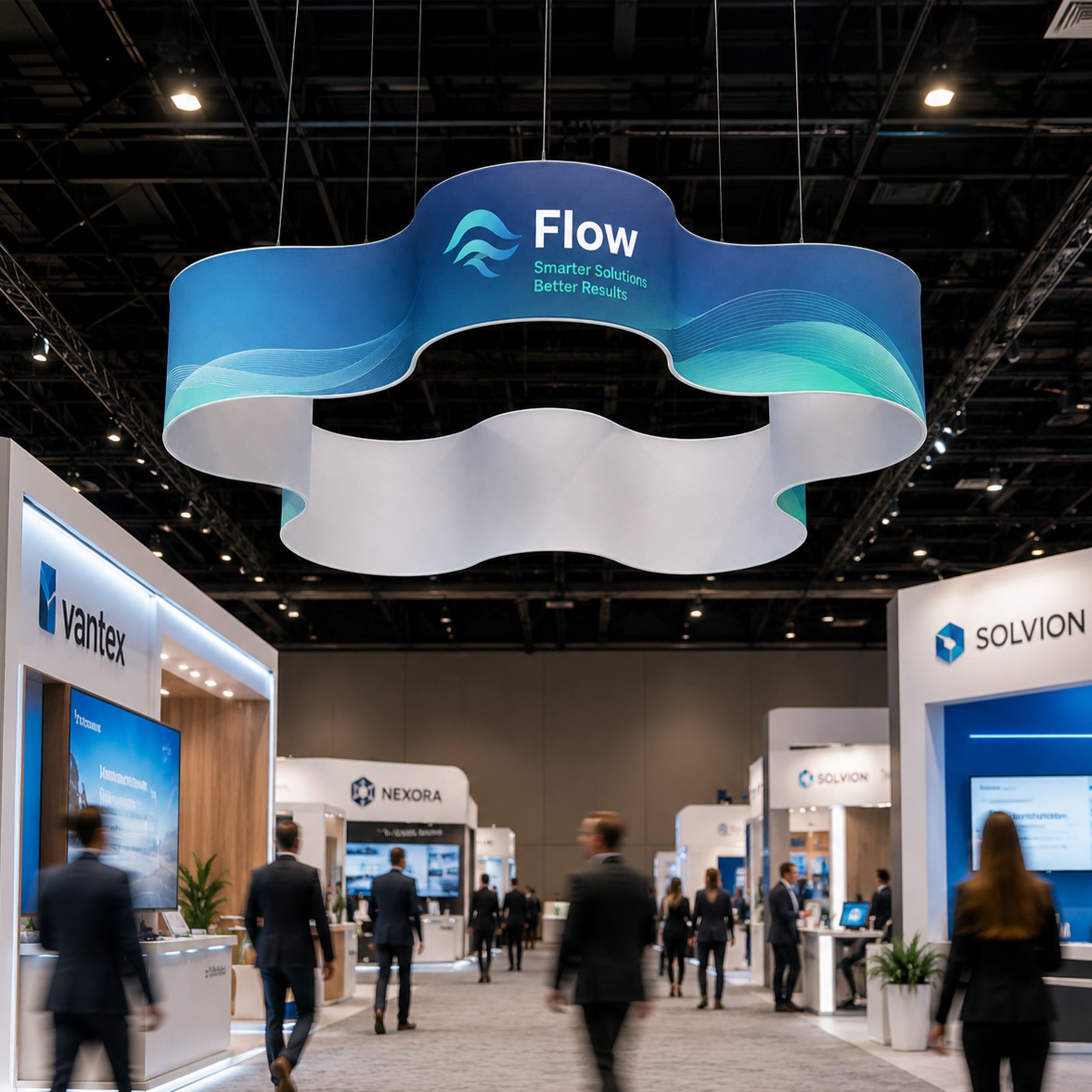 Skytube Cloud Shaped Hanging Banner Lifestyle 1
