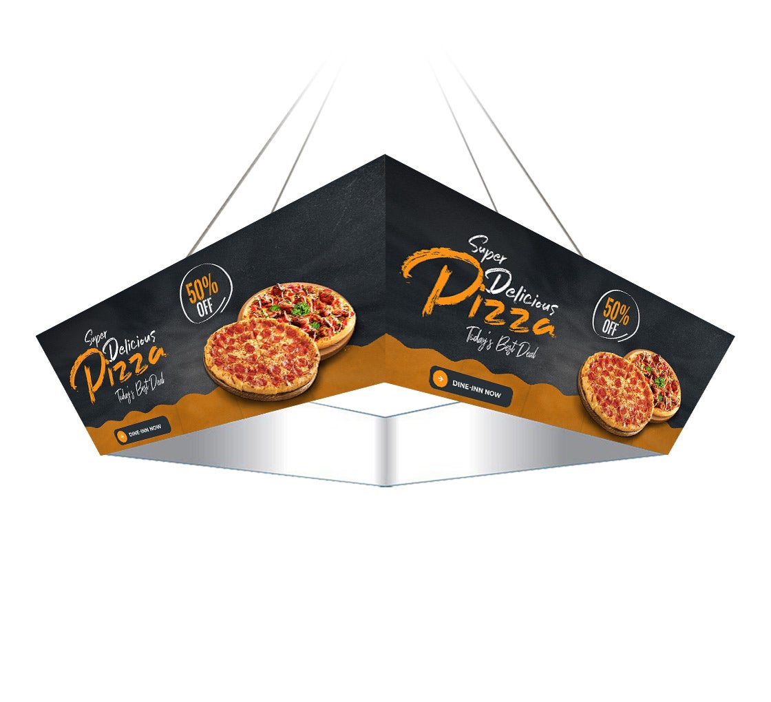 Sky Tube Tapered Square Hanging Banners