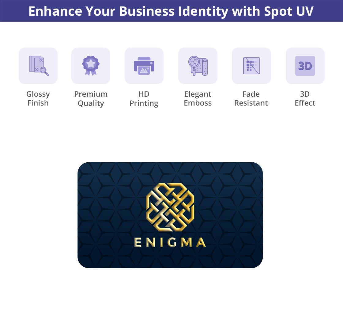 Spot UV Business Cards