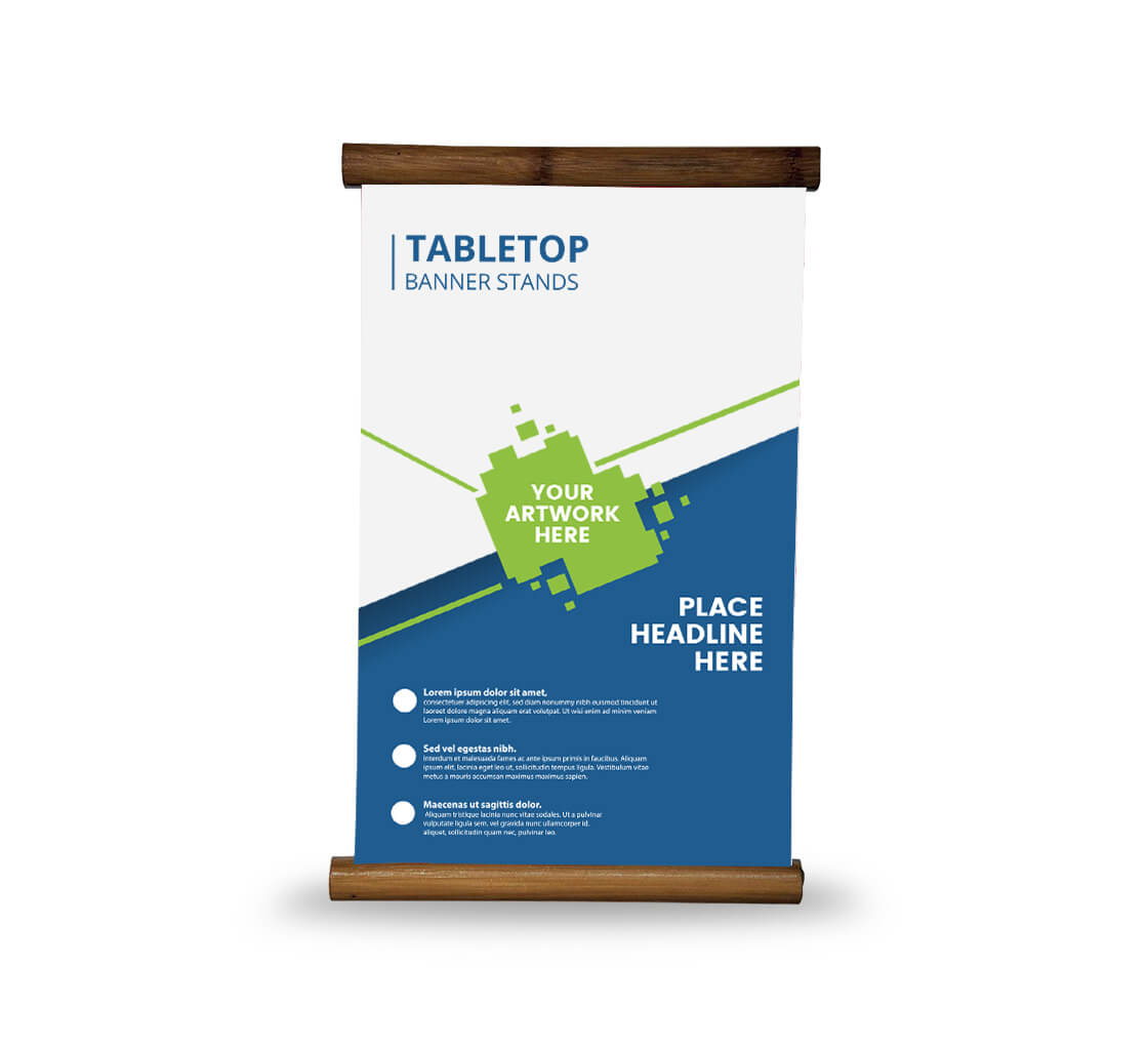 TableTop Banner Stands