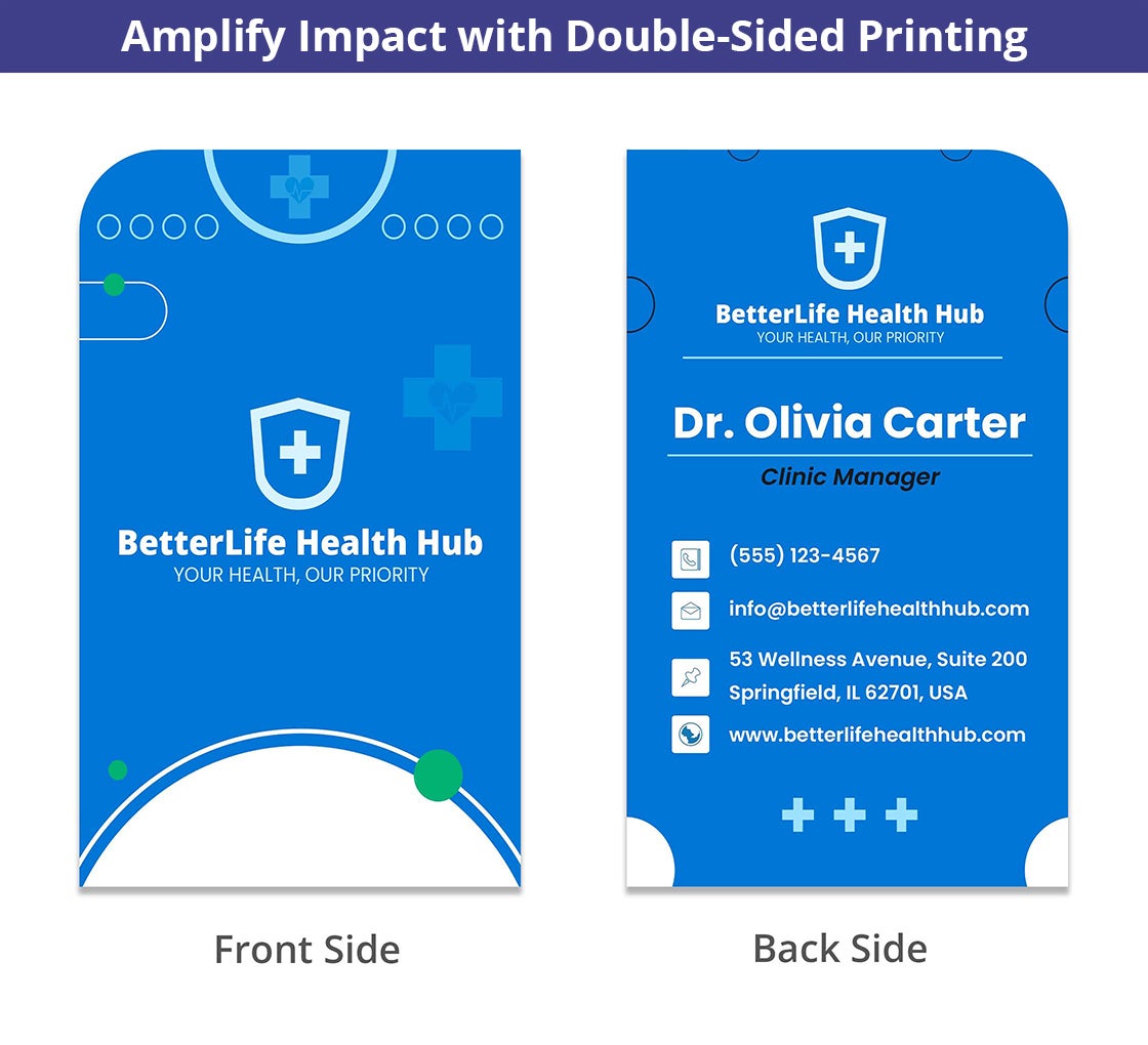 Die-Cut Business Cards