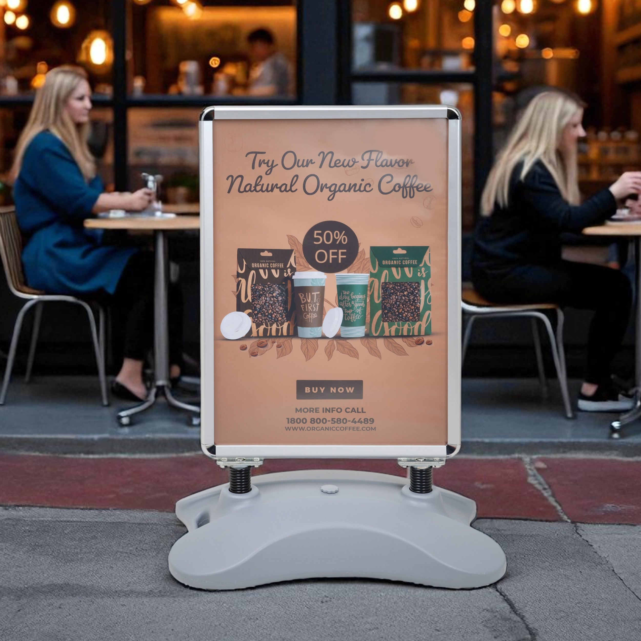 Wind Resistant Pavement Signs | BannerBuzz UK