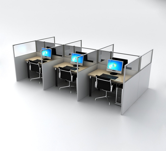 Buy 6-desk SEG Office Desk Partitions - Save Up to 20%