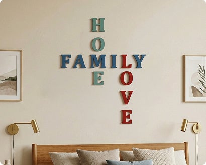 MDF Letters and Numbers use 4