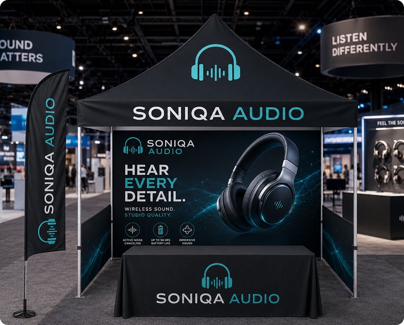 Trade Show Canopy Kit Restaurant