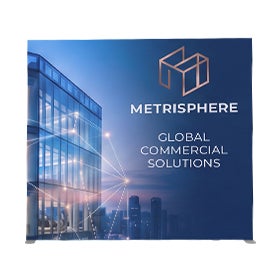 10ft Backlit Trade Show Display - Design 2