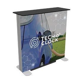 10ft Backlit Trade Show Display - Design 3