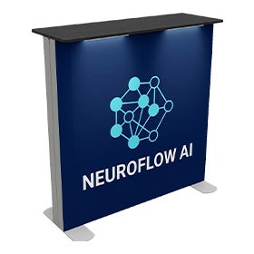 20ft Backlit Trade Show Display - Design 2