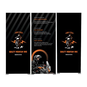 20ft Backlit Trade Show Display - Design 3