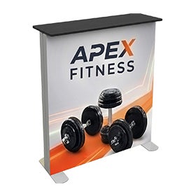 20ft Backlit Trade Show Display - Design 3