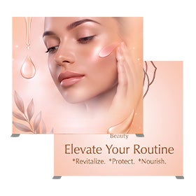 20ft Backlit Trade Show Display - Design 6