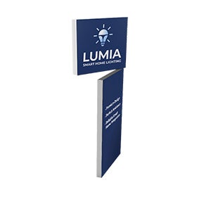 20ft Backlit Trade Show Display - Design 7