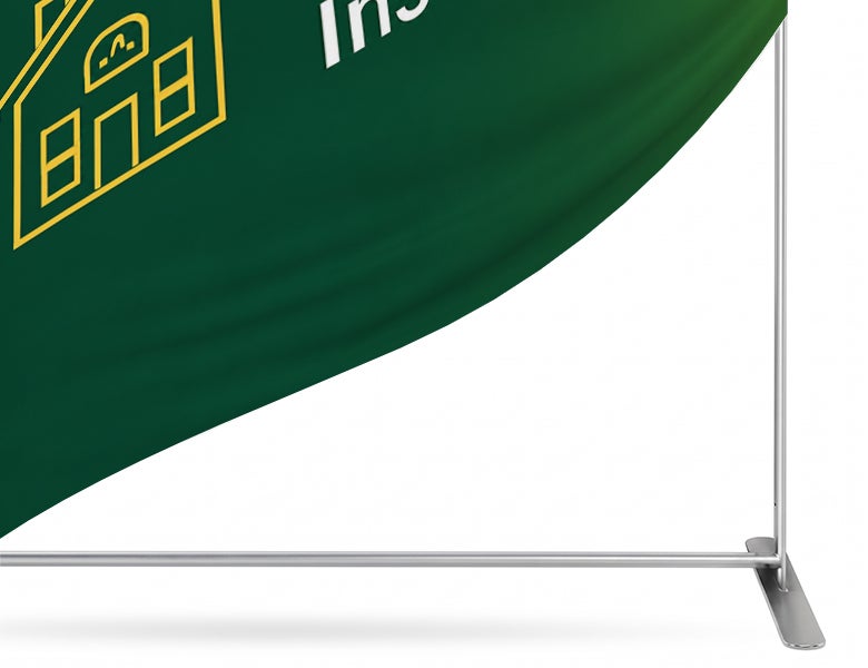 20 ft Magnetic Modular Fabric Displays - U Shape Durable Aluminum Frame