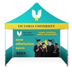 Trade show canopy kit