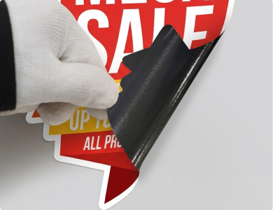  Die-Cut Decals Durable Material