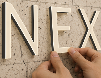 LED Acrylic Letters Easy Application