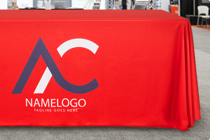 Premium Full Color Table Covers & Throws Standard Hot Knife cut Finish