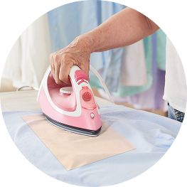  Rectangle Table Toppers Iron Using a Paper Barrier 