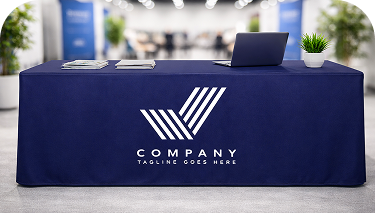  Tailored Finish with Fitted Table Covers