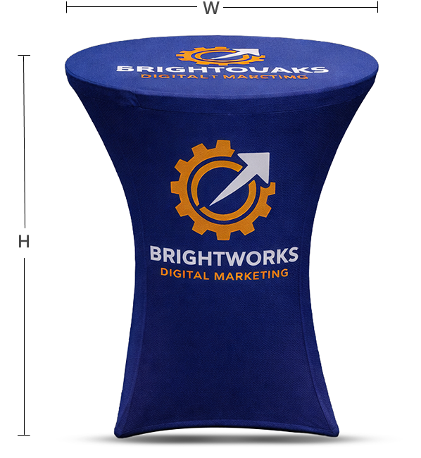  Round Stretch Table Covers  Measure Right 