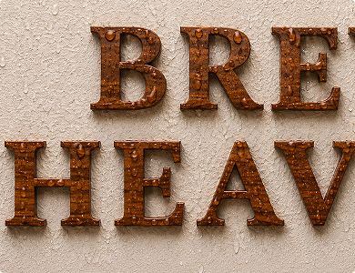 Teakwood Letters and Numbers Moisture Resistant