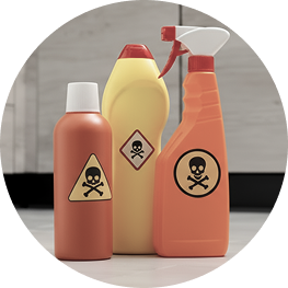 Harsh chemicals