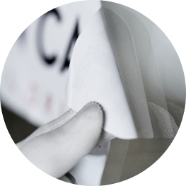 Peel gently remove