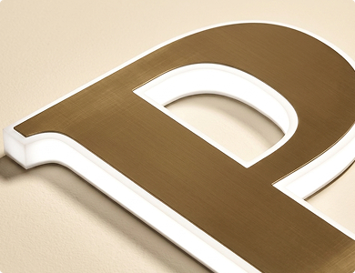Halo-Lit Acrylic Letters Premium Quality