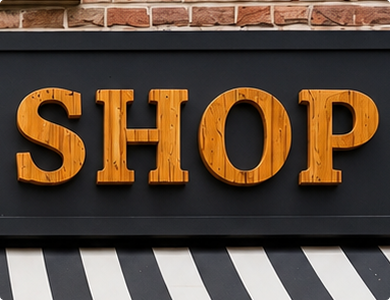 Pinewood Letters and Numbers Smooth Finish