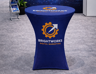  Round Stretch Table Covers  Perfectly Fitted