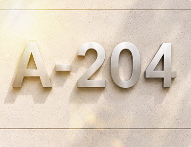 Stainless Steel Letters and Numbers UV Resistant