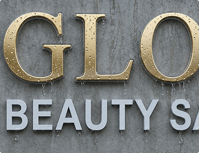 Acrylic Letters and Numbers Water Resistant