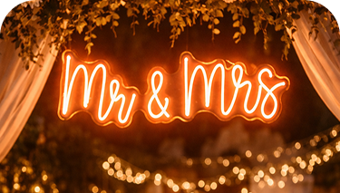  Wedding Neon Signs to Capture Your Love Story