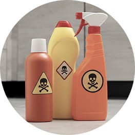 Harsh chemicals